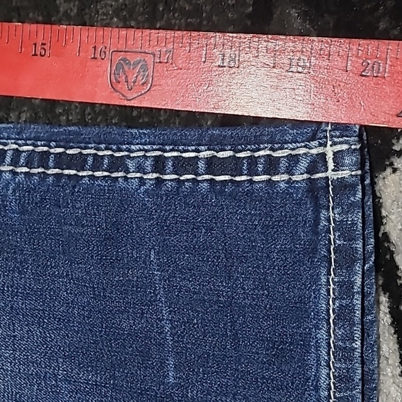 ROCK REVIVAL SEQUINS JULIE CROP DENIM JEAN - Picture 10 of 14